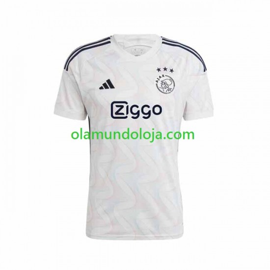 Camisola AFC Ajax Homem Equipamento Segundo 2023-2024 Manga Curta